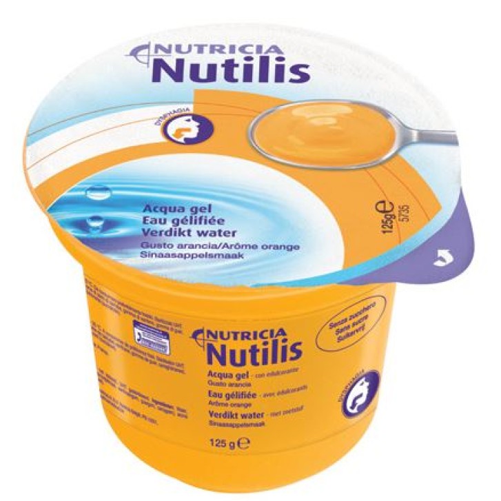 Nutilis Aqua gel Bevanda a consistenza gelatinosa 12 pezzi da 125 gr.