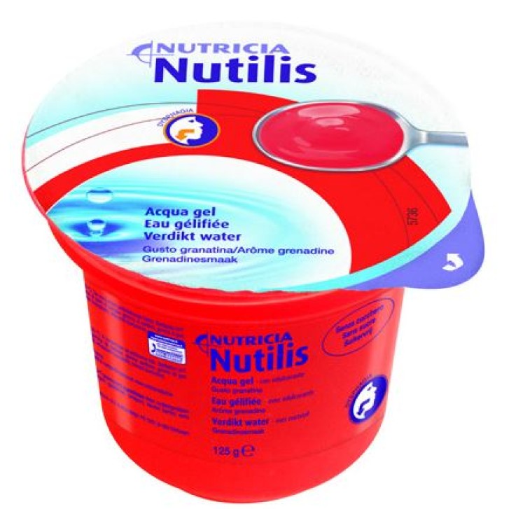 Nutilus Acqua Gel bevanda a consistenza gelatinosa gusto granita 12 pezzi da 125 gr
