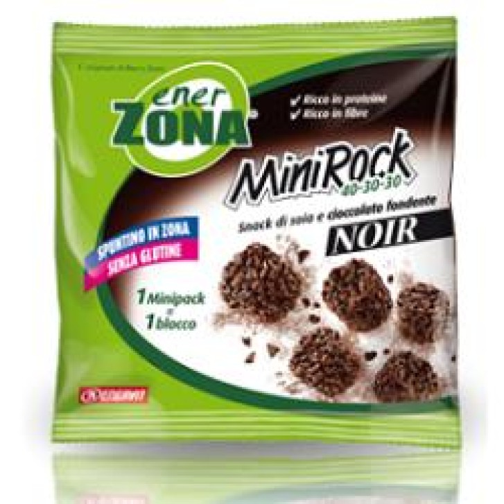 Enervit EnerZona MiniRock Noir snack di soia e cioccolato fondente Minipack 24 gr
