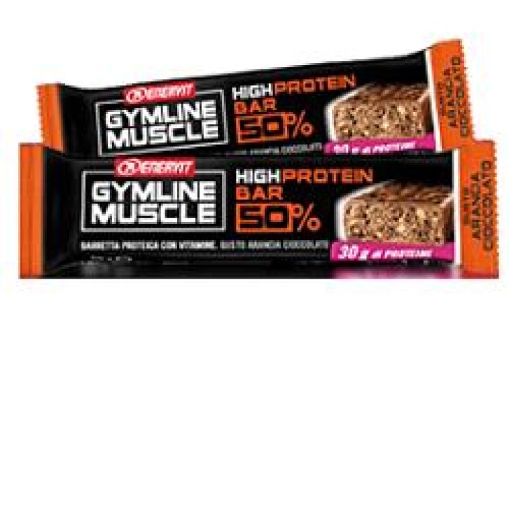 Enervit Gymline Muscle barretta proteica gusto arancia e cioccolato 60 gr