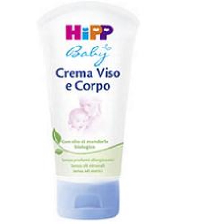 Hipp Baby Crema Viso e Corpo idratante pelle sensibile 75 ml