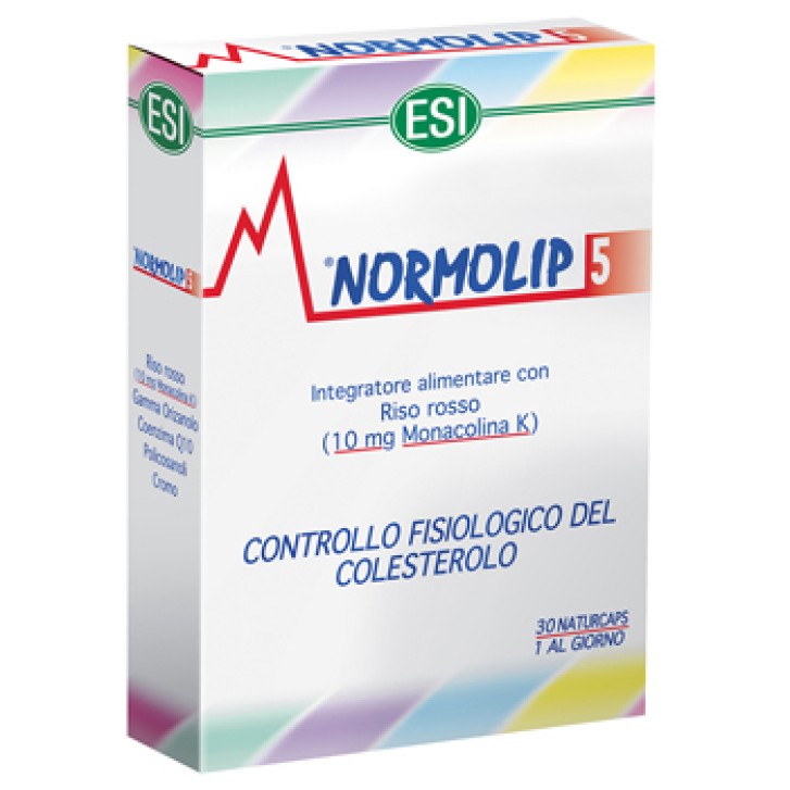 Esi Normolip 5 integratore per il controllo del colesterolo 30 capsule