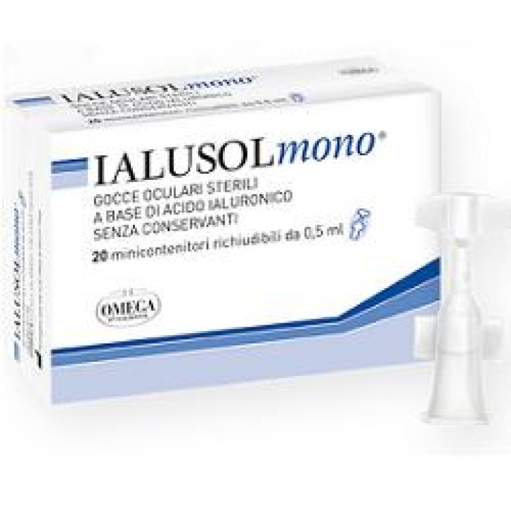 Ialusol Mono gocce oculari 20 flaconcini