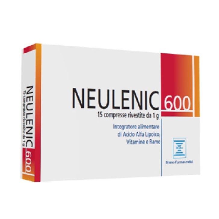 Neuletic 600 integratore per il sistema nervoso 15 Compresse