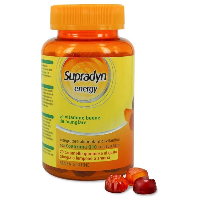 Supradyn Energy integratore multivitaminico 70 Caramelle Gommose