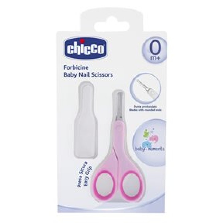 Chicco Forbicine punte arrotondate rosa