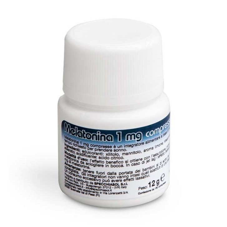 Specchiasol Melatonina 1 mg Integratore per il sonno 150 compresse