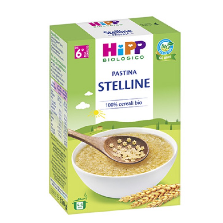 Hipp Biologico Pastina Stelline vitamina B1 320 g