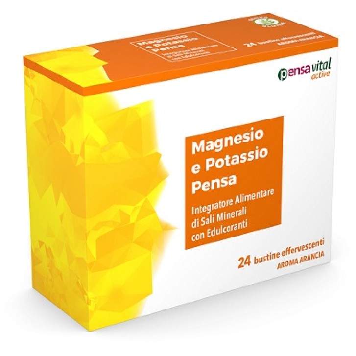 Pensa Pharma Integratore Magnesio Potassio e sali minerali 24 Bustine