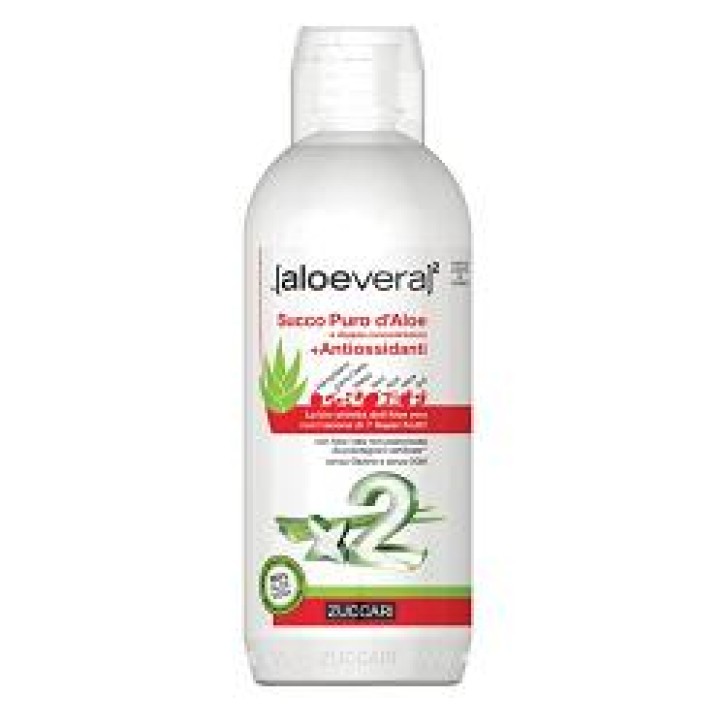 Zuccari Aloevera2 Succo + Antiossidante 1 Lt