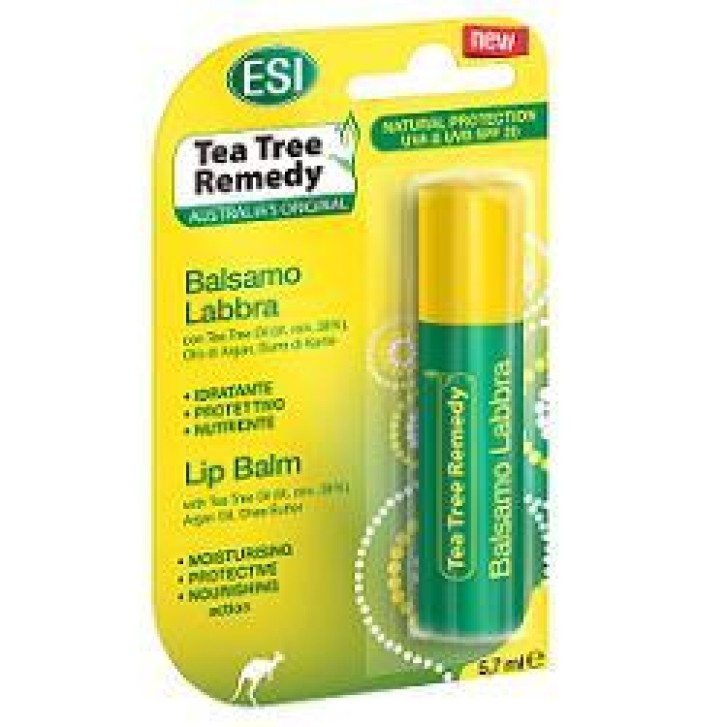 Esi Tea Tree Remedy Balsamo Labbra Spf 20 5,7 ml