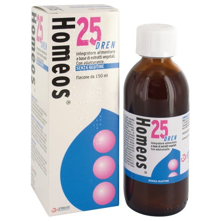 Homeos 25 Dren Integratore drenante 150 Ml