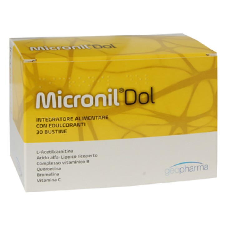 Micronil Dol integratore per il sistema nervoso 30 bustine