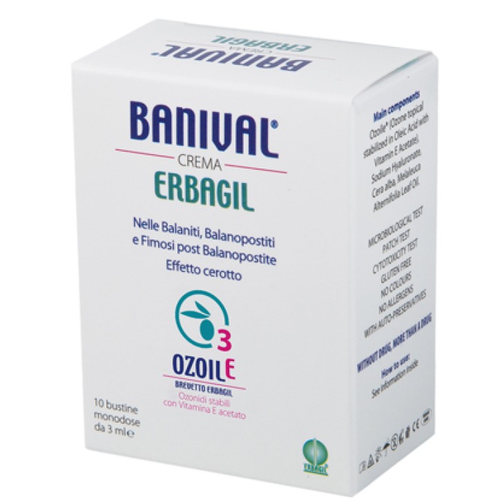 Banival Effetto Cerotto crema emolliente vaginale 10 bustine