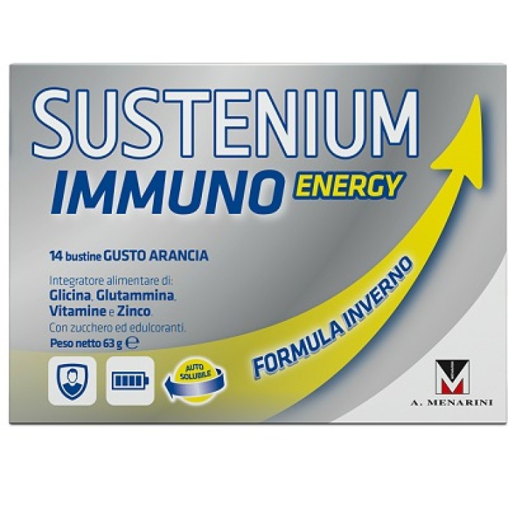 Sustenium Immuno Energy integratore sistema immunitario 14 Bustine