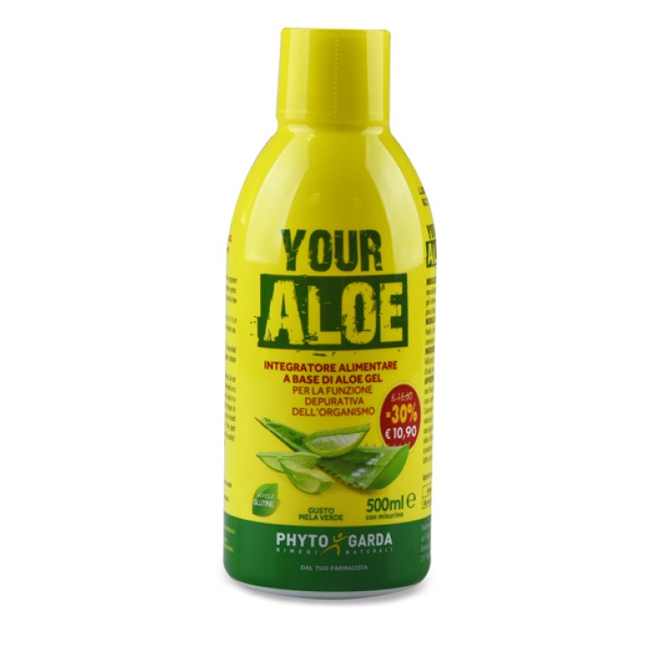 Phyto Garda Aloe Vera Succo Depurativo Integratore flacone 500 ml