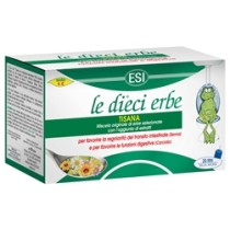 Esi Le dieci erbe Tisana digestiva 20 filtri
