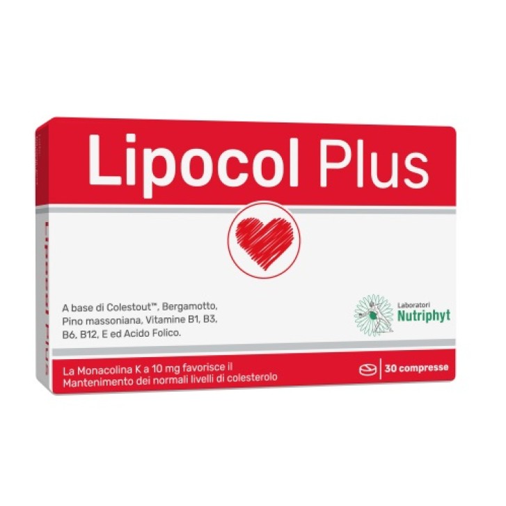 Lipocol plus integratore per il colesterolo 30 compresse