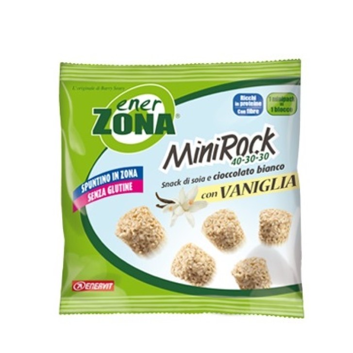 EnerZona 40-30-30 Mini Rock Snack Vaniglia Minipack 24 g