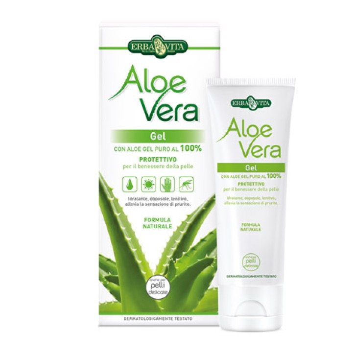 Erba Vita Aloe Vera Crema 3 in 1 Viso Mani Corpo flacone 200 ml