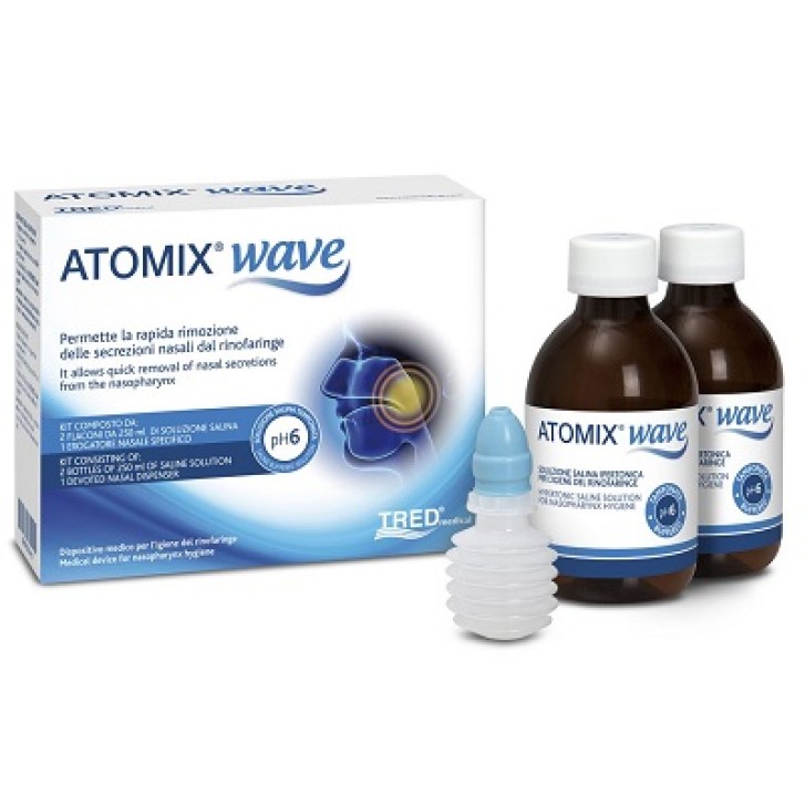 Atomix Wave dispositivo per l'igiene rinofaringea