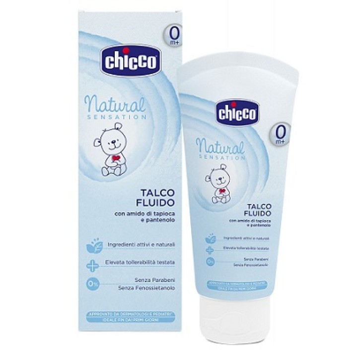 CHICCO Natural Sensation TALCO FLUIDO 100 ml