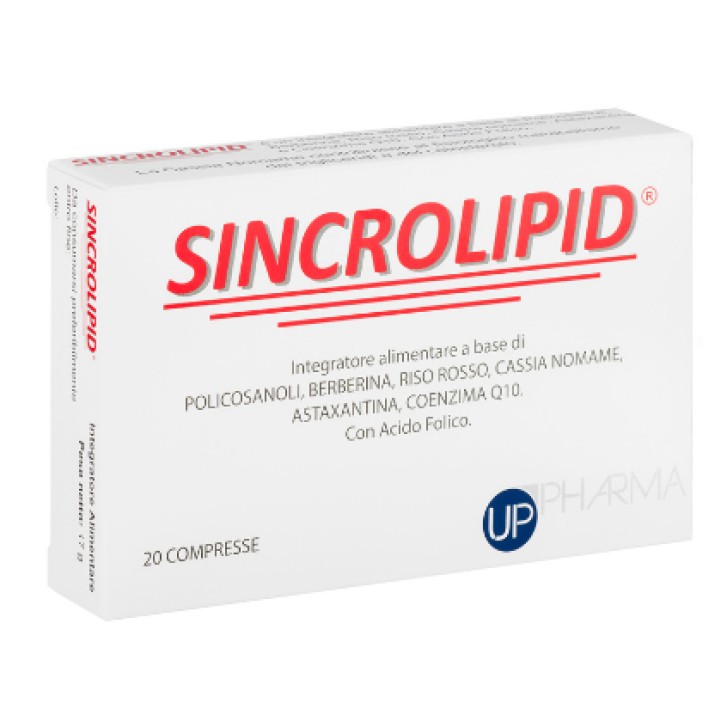 SIncrolipid Integratore per il Colesterolo 20 Compresse