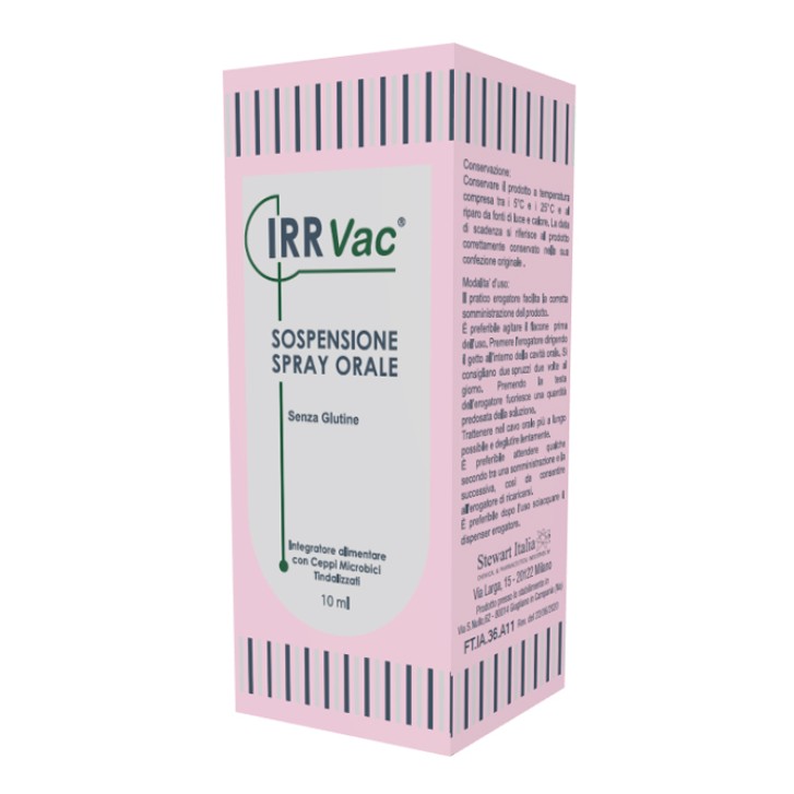 IrrVac sospensione Spray orale integratore per le difese immunitarie 10 Ml