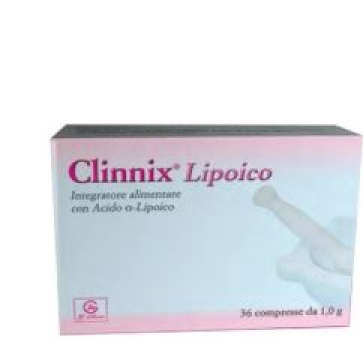Clinnix Lipoico integratore a base di acido a-lipidico 36 compresse