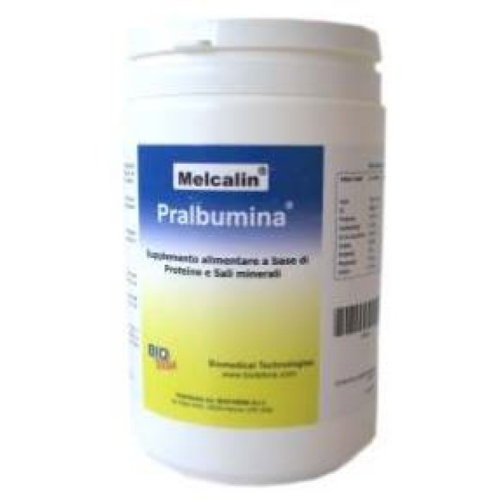Melcalin Pralbumina integratore di proteine e sali minerali 532 gr
