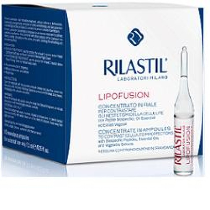 Rilastil Lipofusion Concentrato contro la cellulite 10 fiale