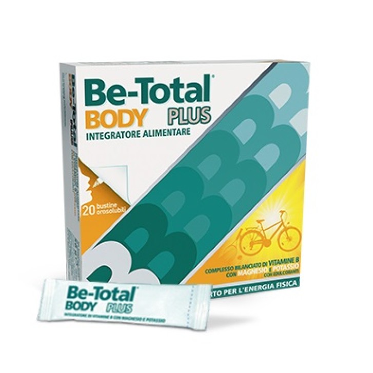 Be-Total Body Plus Integratore magnesio e potassio 20 bustine