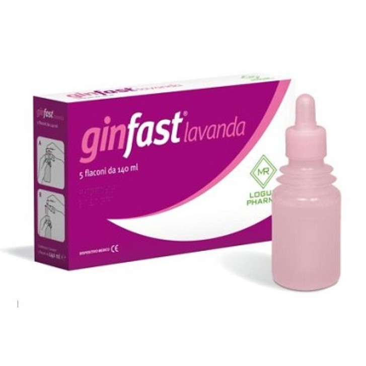 Ginfast lavanda vaginale 5 flaconcini