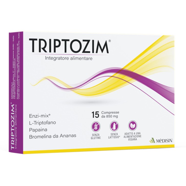 Triptozim Integratore Digestivo 15 Compresse