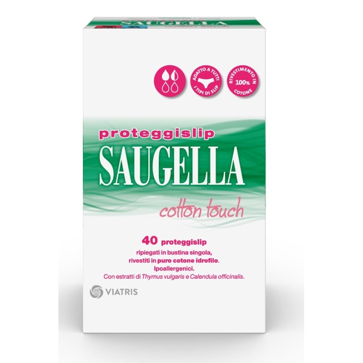 Saugella Cotton Touch Proteggi Slip 40 Pezzi