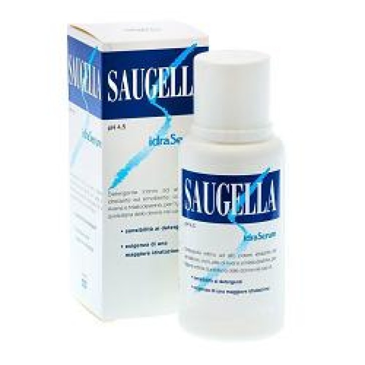 Saugella IDRASERUM detergente intimo ph 4,5 200 ml
