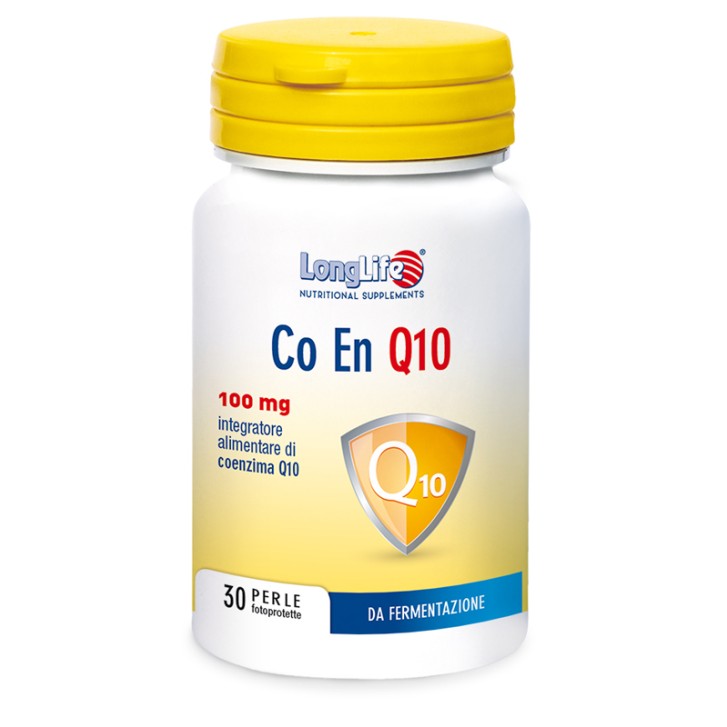 LongLife Co En Q10 100mg Integratore Antiossidante 30 Perle