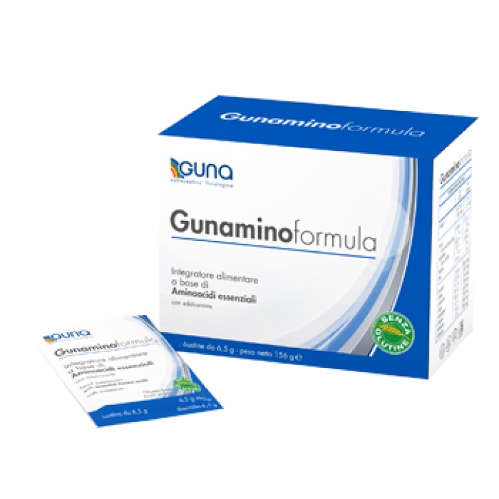 Guna Gunaminoformula integratore di aminoacidi 42 bustine