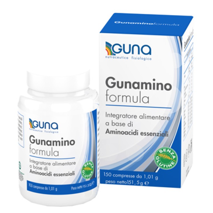 Guna Gunamino formula integratore alimentare di aminoacidi 150 compresse