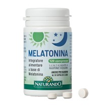 Naturando Melatonina integratore per il sonno 120 compresse