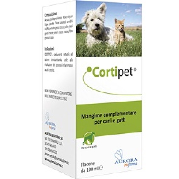 Cortipet Liquido Mangime complementare per dermatite atopica di cane e gatto 50 Ml