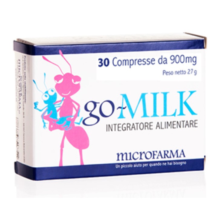 Go-Milk Integratore per mamme in allattamento 30 compresse
