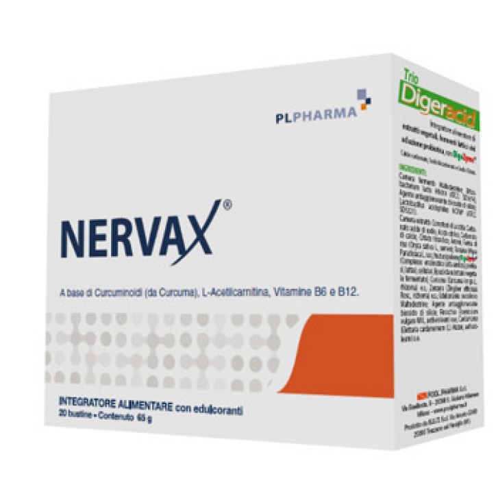 Nervax integratore per il sistema nervoso 20 bustine