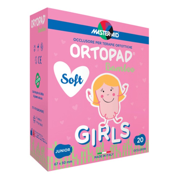 Master-aid Ortopad Girls Soft Occlusore per ortottica junior 20 pezzi