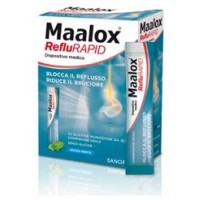 Maalox RefluRAPID contro il reflusso gastro esofageo 20 bustine Maalox RefluRAPID contro il reflusso gastro esofageo 20 bustine