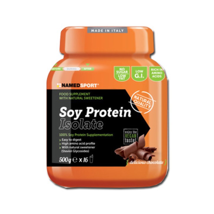 NamedSport Soy Protein Isolate gusto cioccolato 500 gr