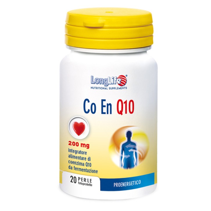 LongLife Co En Q10 Integratore antiossidante 20 Perle 200 mg