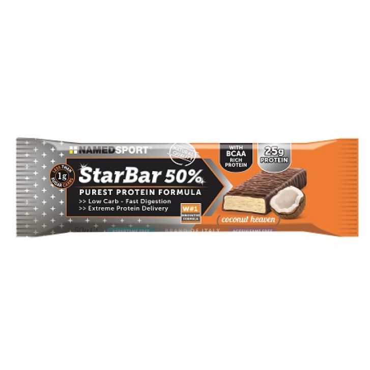 NamedSport StarBar 50% barretta iperproteica 50 gr