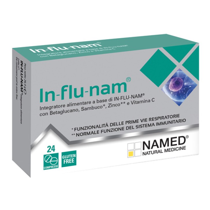 Named Influnam Integratore fluidificante 24 Compresse