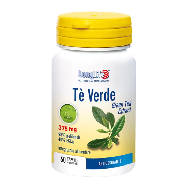 LongLife Te Verde Integratore Antiossidante 60 Capsule